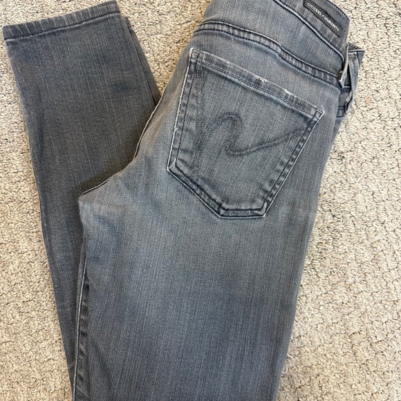 Citizens of Humanity Gray Avedon Jeans Size 26 - Picture 3 of 5
